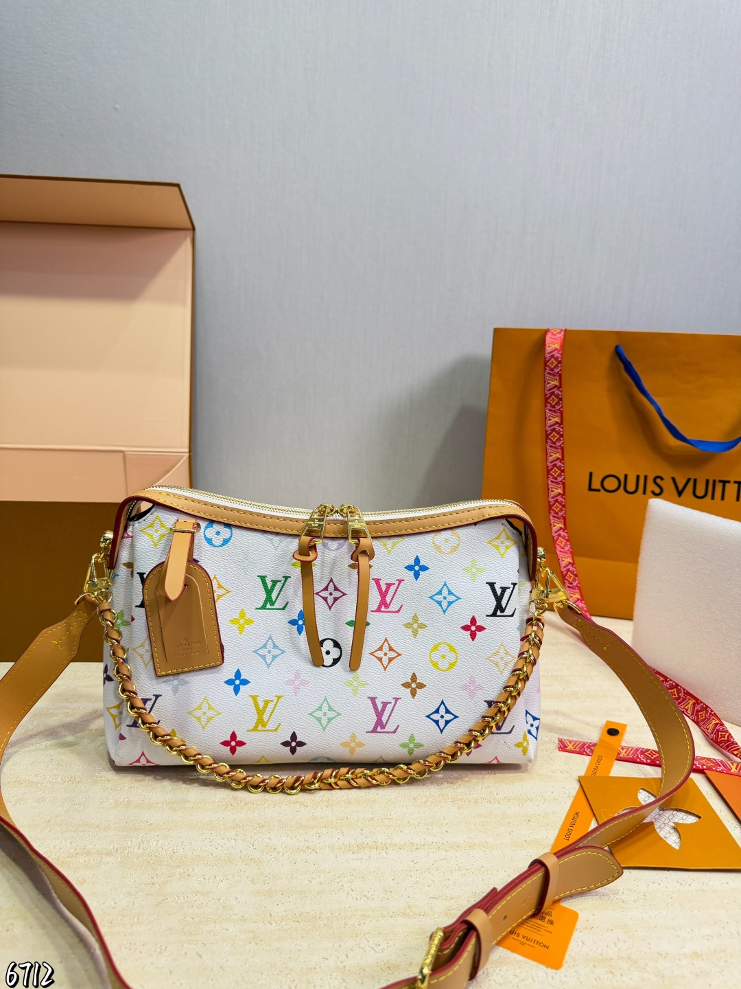 Louis Vuitton LV Carryall Cowhide Leather | Luxury Designer Fashion Accessory